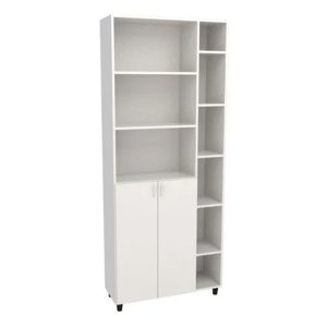 BIBLIOTECA PUERTA BAJA TABLES 3031 BLANCO