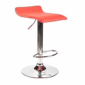 BANQUETA BAR PVC CEG VONNE BPVC03 ROJO