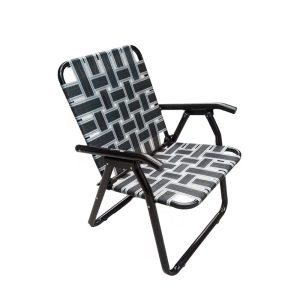 SILLON DESCANSAR PLEGAGLE BLACK ALUMINIO ART 80048
