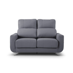 SOFA LA VALENZIANA ANDORRA 2 CUERPOS ELEMENTOS TITANIO