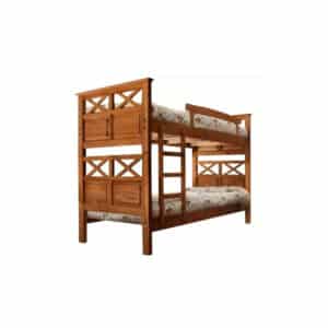 CAMA CUCHETA SUPERPUESTA PATRIA MONTERREY CAOBA