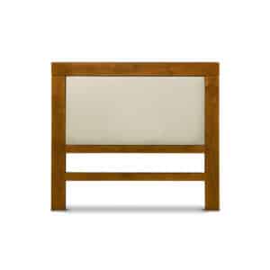 RESPALDO SOMMIER PATRIA NELLY DE 1.60 MTS EURO HUESO-CAOBA