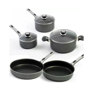 SET BATERIA MARMICOC ELEGANCE PLUS 8 PIEZAS NEGRO