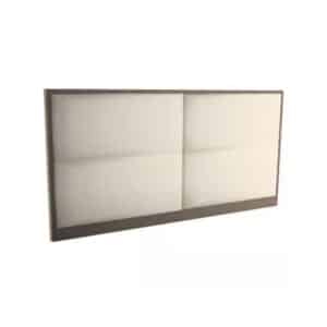 RESPALDO DIELFE DMR2 TAPIZADO WENGUE CRUDO