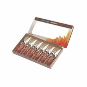 JUEGO DE CUBIERTOS TRAMONTINA CHURRASCO POLYWOOD 21199/796- 12 PIEZAS