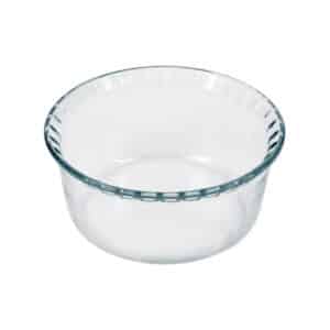 FUENTE MARINEX CLASICA  DE VIDRIO MOLDE P/SOUFLE MEDIANO ART 638601