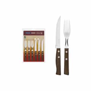 JUEGO DE CUBIERTOS TRAMONTINA CHURRASCO 22299/009 12 PIEZAS