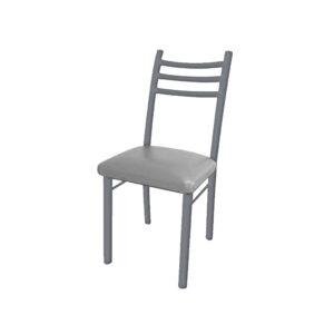 SILLA DONNET MODELO ROYAL COLOR GRIS CLARO