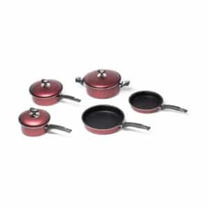 SET BATERIA MARMICOC ELEGANCE PLUS 8 PIEZAS BORRAVINO