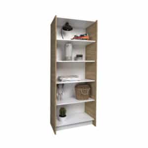 ESTANTERIA  ABIERTA TABLES 3035 EVERST CAOBA TABACO