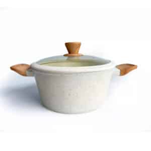 CACEROLA 26 CM CAROL INDUCCION GRANITO ASA.SILIC  ART 6726 ***