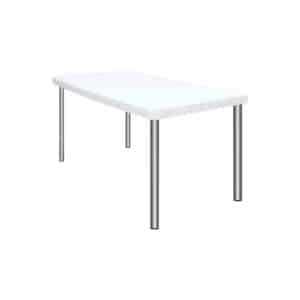 MESA GARDEN LIFE TOKIO 140X75 BLANCO