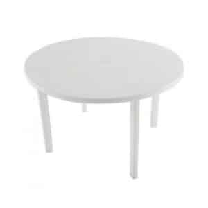 MESA GARDEN LIFE NASCAR REDONDA 1.20 BLANCO