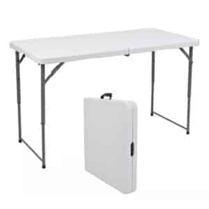 MESA PLEGABLE OUTDOORS 120X60CM ART M120