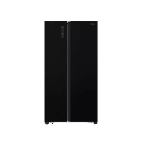 HELADERA HISENSE 94RC-67WSG NEGRA  SIDEBY SIDE
