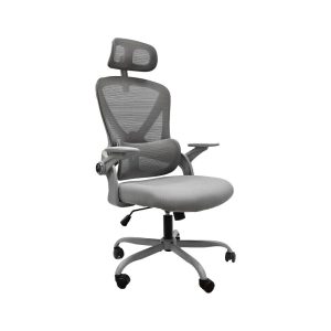 SILLON DECOTOTALE OFICINA ZEUS ERGONOMICO GREY MESH OFI-7005