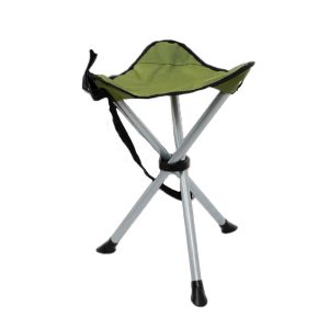 BANQUETA OUTDOORS PLEGABLE 3 PATAS C1800 VERDE