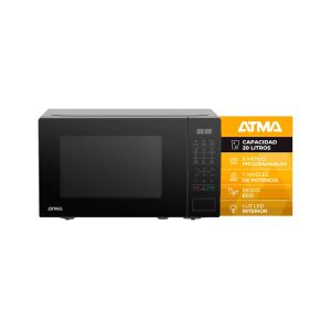 HORNO MICROONDAS ATMA MATDB20UBN NEGRO