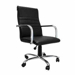 SILLON DAKOT OFI. 3300 MEDIANO REG GAS CROMADO NEGRO